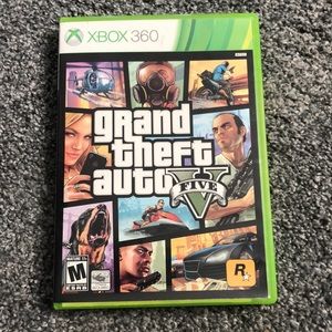 Grand Theft Auto 5 for X Box 360